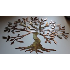 Olive Tree Wide & Short Version -Tree of Life Metal Wall Art Decor NEW 36" W   163050039615